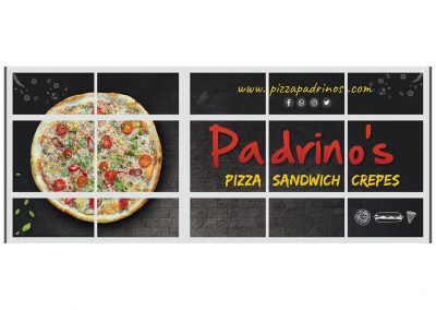 Padrinos Pizza Street View Design